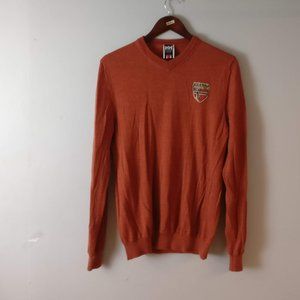 Wool Sweater, Merino Wool, 100% Merino Wool Ribbed Knit Arctic Sweater